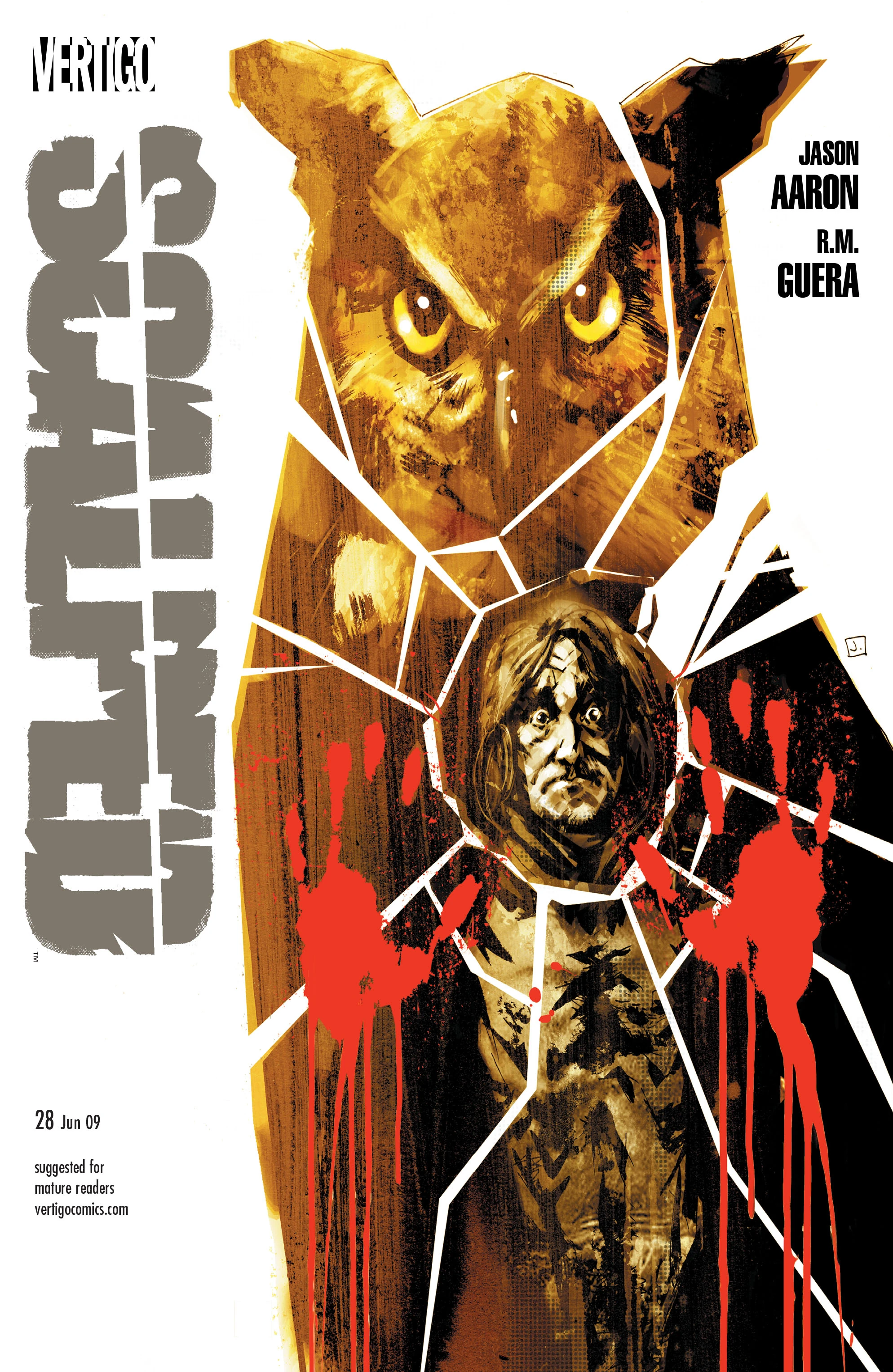 Scalped #28 (DC, 2009 — Cover A) cover